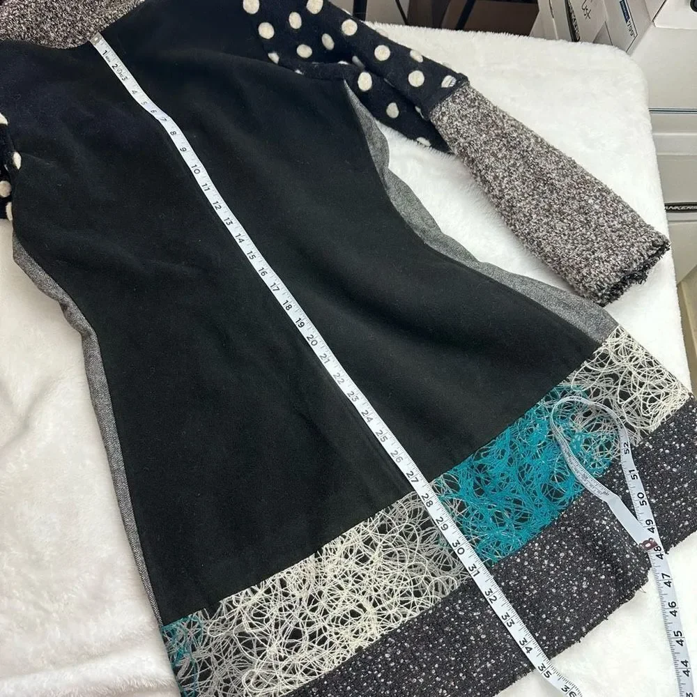 Adore patchwork‎ coat size S - Picture 11 of 11